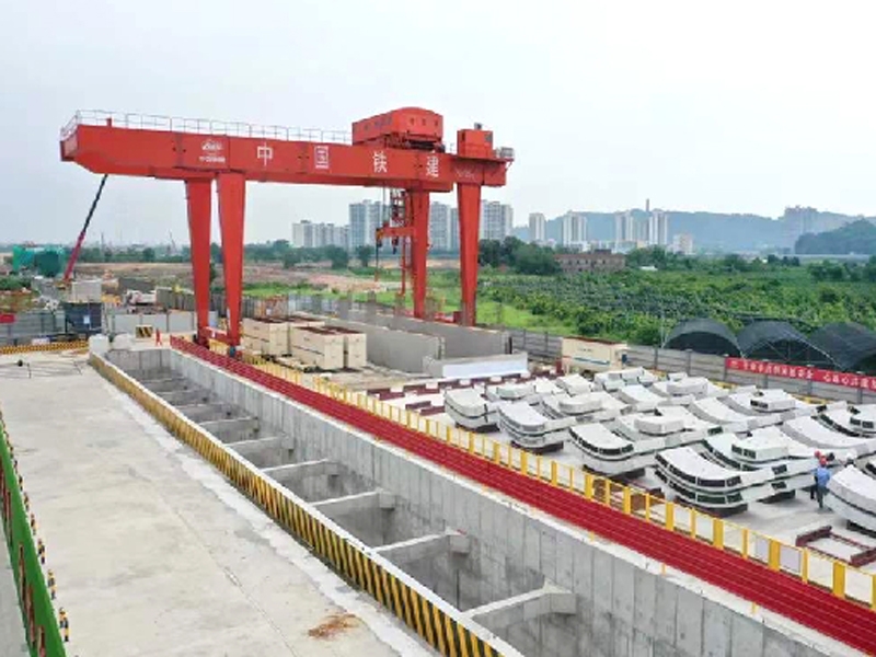 深圳地鐵16號線盾構(gòu)機(jī)托架及反力架配套工程